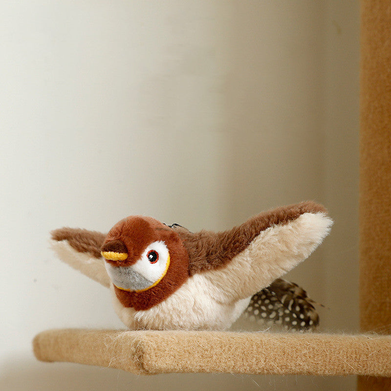 Interactive Sound Pet Plush Toy  & Winged Bird