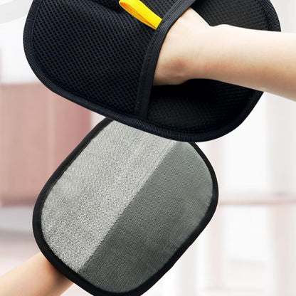 Pet Hair Removal Gloves – Dual-Sided Electrostatic Fur Cleaner