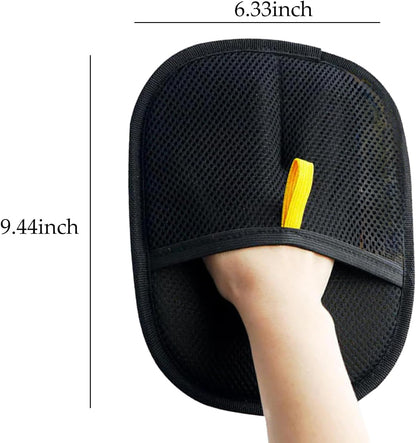 Pet Hair Removal Gloves – Dual-Sided Electrostatic Fur Cleaner