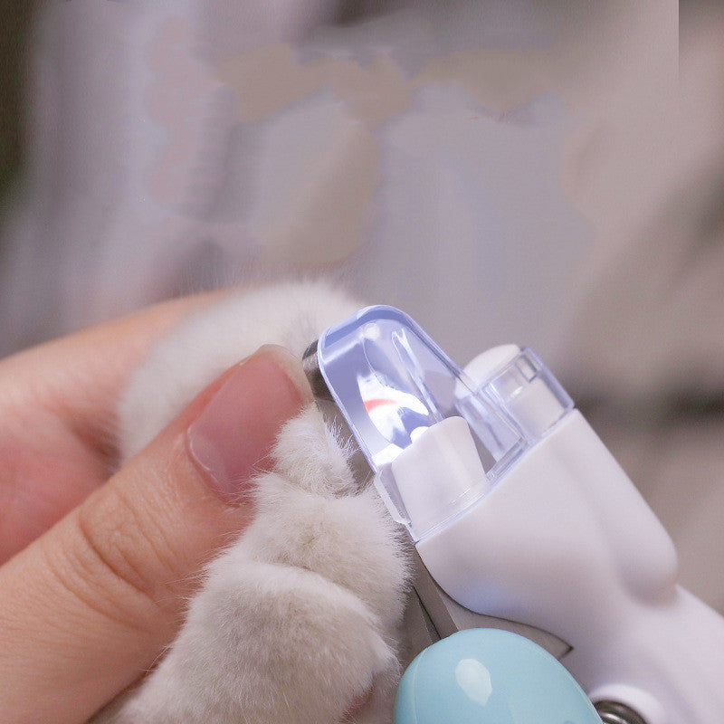 LED Light Pet Nail Clippers & Electric Nail Grinder for Dogs and Cats