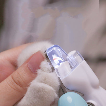 LED Light Pet Nail Clippers & Electric Nail Grinder for Dogs and Cats