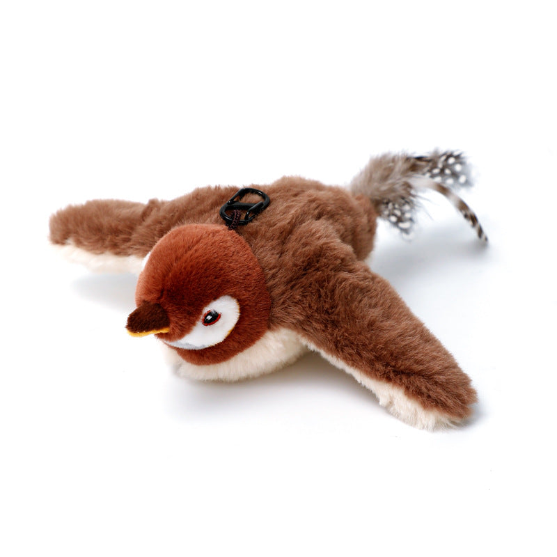 Interactive Sound Pet Plush Toy  & Winged Bird