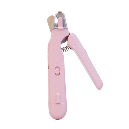 LED Pet Nail Trimmer – Safe 2-in-1 Grooming Clippers