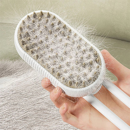 Electric Steam Pet Brush – 3-in-1 Grooming & Hair Removal